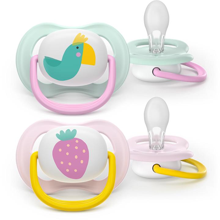 Productafbeelding Philips Avent Pacifier SCF080/24 ultra air (2x)