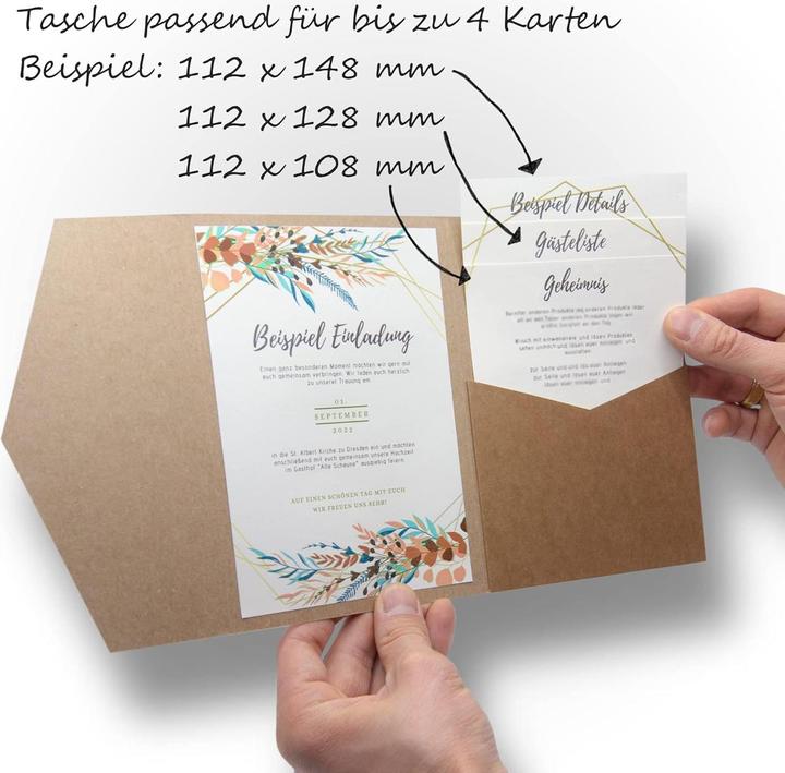 Produktbild HAVDSTEYG 50 Stk. Hochzeitskarten (50 Stk.)