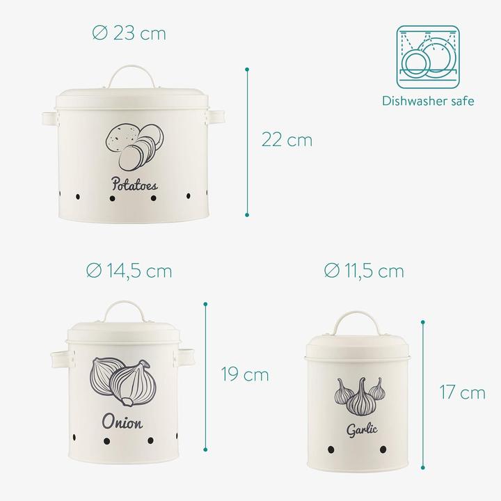 Produktbild Navaris Vorratsbehälter-Set (5 l)