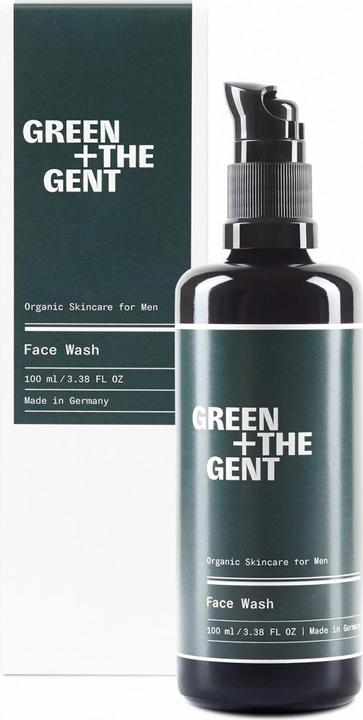 Actual product image Green + The Gent Face Wash - Facial Cleansing Gel (Cleansing gel, 100 ml)