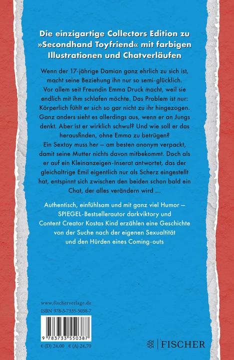 Actual product image Secondhand Toyfriend Collectors Edition (German, Darkviktory, Kostas child)