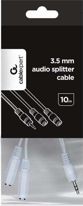 Produktbild Gembird 10cm 3.5mm/2x3.5mm (0.10 m)