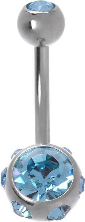 Image du produit Bijouteria Piercing nombril (Acier chirurgical 316L, Cristallin)