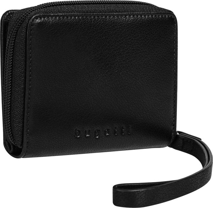 Actual product image Bugatti Black Magic Geldbörse RFID Schutz Leder 11 cm