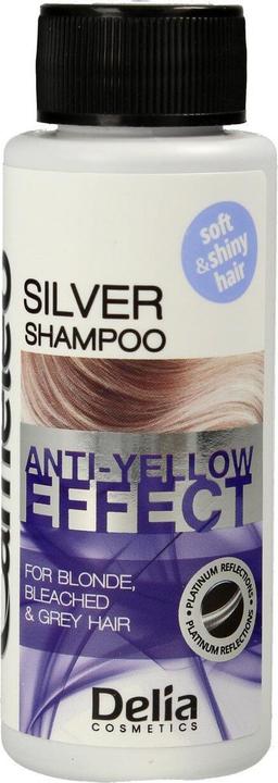 Produktbild Delia Cosmetics Cameleo Silver Shampoo für blondes und graues Haar (50 ml, Flüssiges Shampoo)