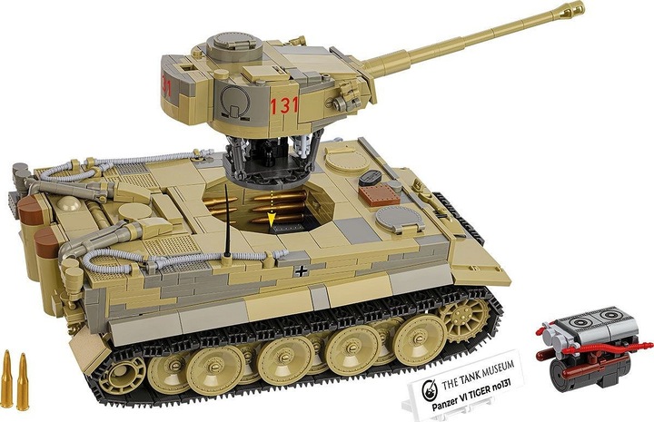 Immagine prodotto Cobi Panzer VI Tiger I n. 131 Il Museo dei carri armati