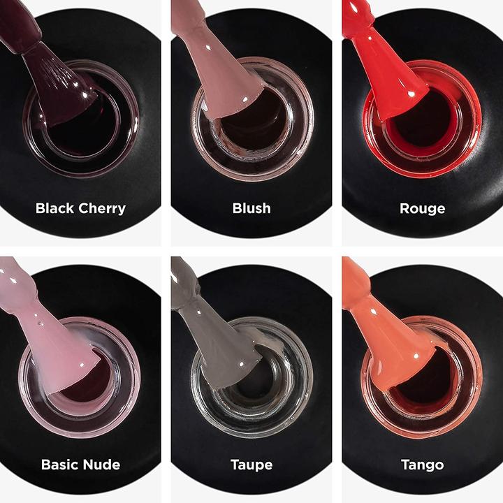 Produktbild Meanail Ruby (Nagellacktrockner, Basic Nude (18), Black Cherry, Blush, Rouge, Tango, Taupe)