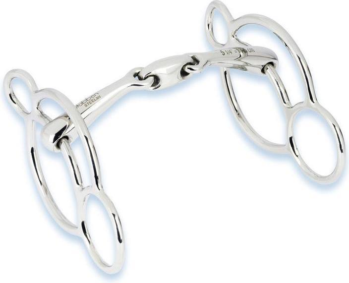 Immagine prodotto Stübben Snaffle pessoa 3 anelli Easy Control doppio rotto