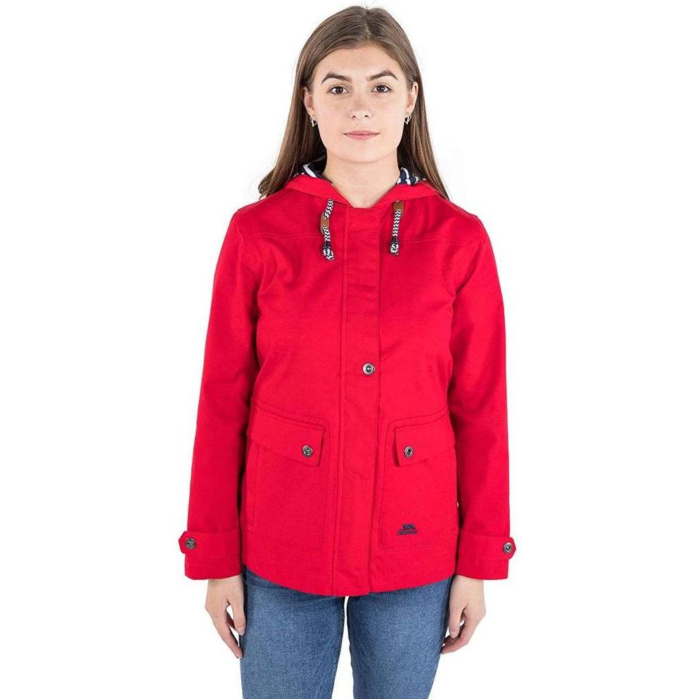 Trespass, Damen, Jacke, SEAWATER - Damen Jacke JKT TP75 (XS), Rot, XS