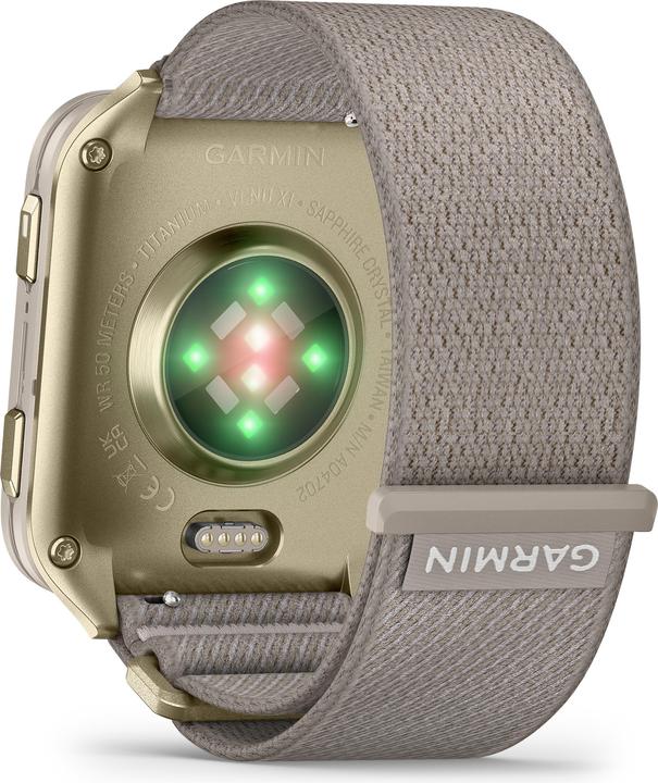 Produktbild Garmin Venu X1 Soft Gold, French Gray (nur WLAN)