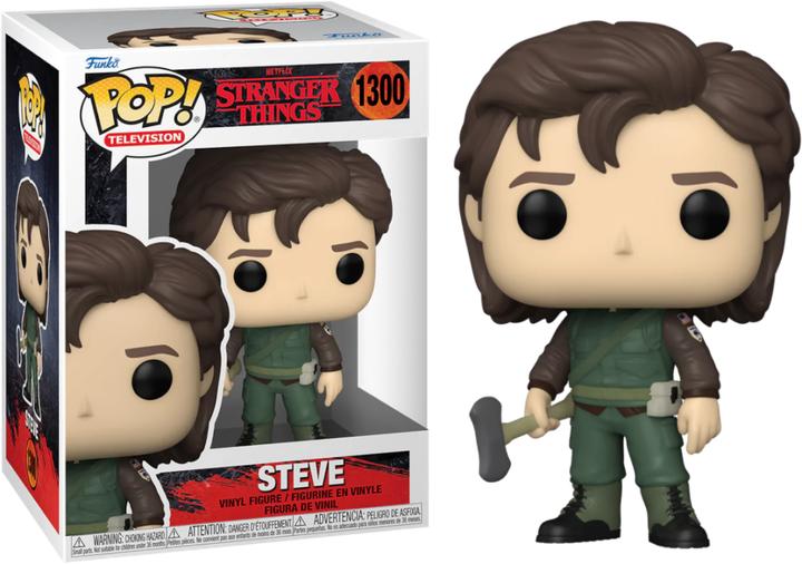 Actual product image Funko Pop! Stranger Things S4 : Hunter Steve
