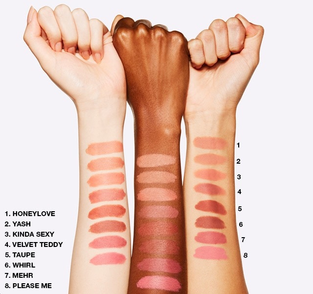 Actual product image MAC Cosmetics Matte Lipstick (Honeylove)