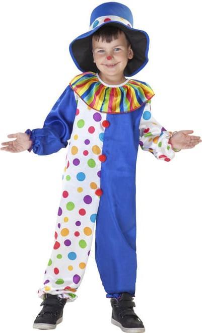 Produktbild MICA Festival Kostüm - Kleiner Clown - für Kinder - 2-teilig - verschiedene Grössen 98/104 (104, 98)