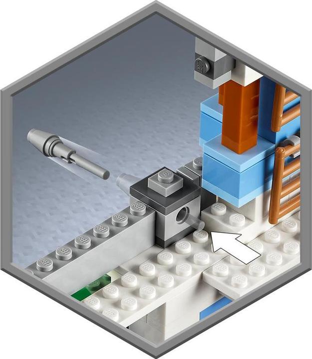 Produktbild LEGO Der Eispalast (21186, LEGO Minecraft)