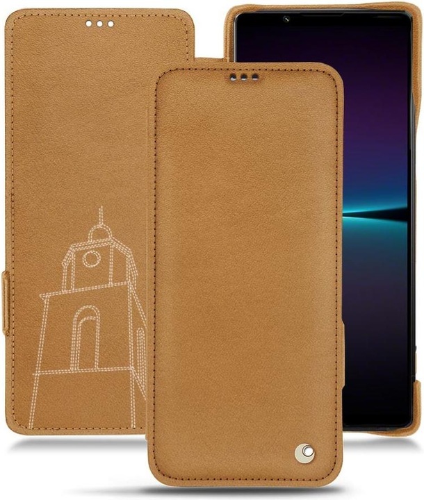 Actual product image Noreve Horizontal leather flap shell (Sony Xperia 1 IV)