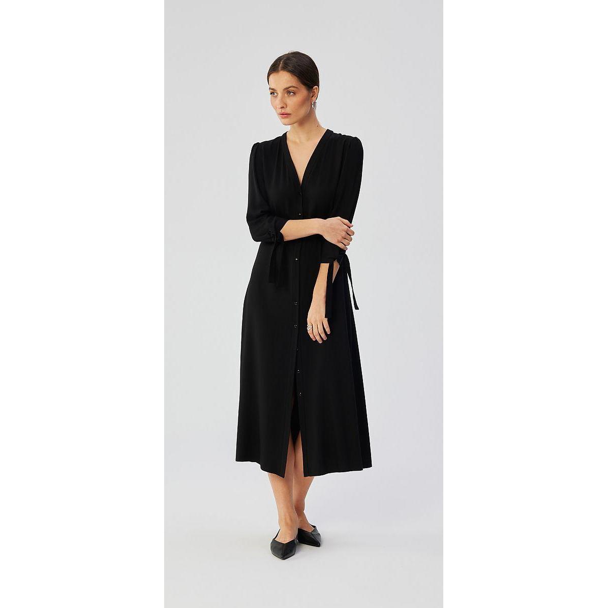 Stylove, Kleider, Alltagskleid, Schwarz, (XL)