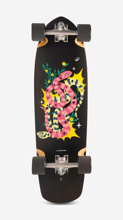 Produktbild Oxelo Longboard Truck 150 mm Rollen 70 mm 78A - Venice 500 (31.77")