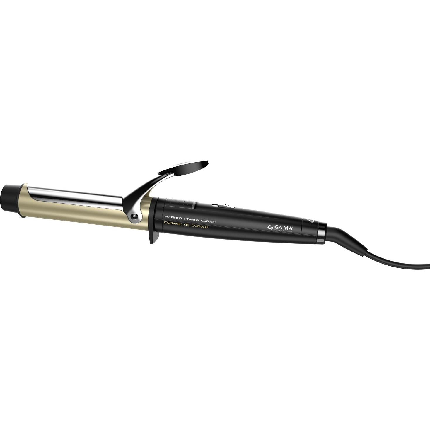 GAMA, Lockenstab, Lockenstab mit Doppelplatten, 33 mm (33 mm)