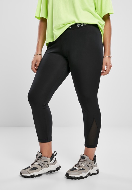 Actual product image Urban Classics Ladies Tech Mesh Pedal Pusher Leggings (XS)