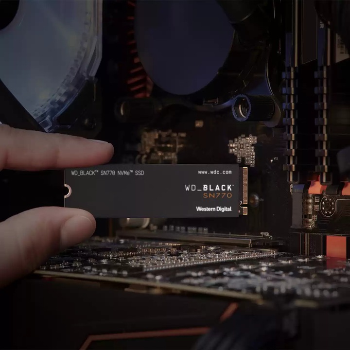 Actual product image WD Black SN770 (250 GB, M.2 2280)