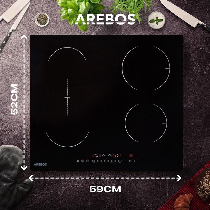 Actual product image Arebos Induktionskochfeld