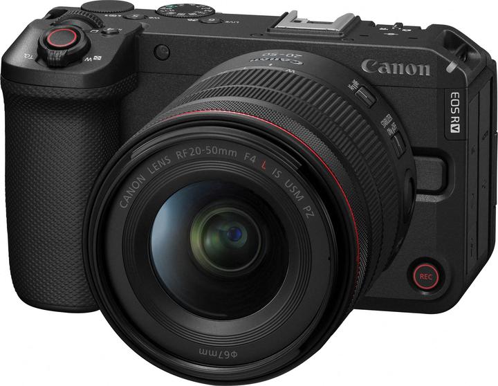 Canon EOS R6 V behuizing + RF 20-50mm F4 L IS USM PZ (20 - 50 mm, 32.50 Mpx, Volledig formaat)