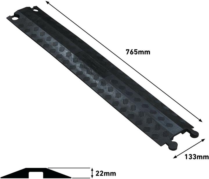 Image du produit RS PRO Safe-D F-Clip 50 - Pack of 50 (flat form (Passage de câbles, 76.50 cm)