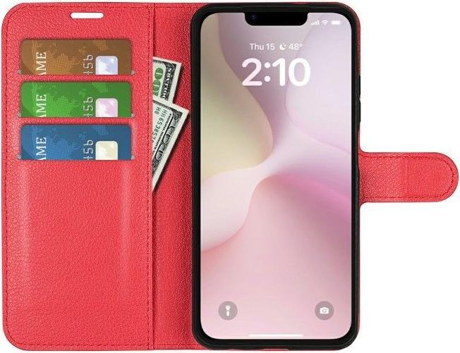 Image du produit MU Classic Litchi Leder Bookcover Series (Apple iPhone 16e)