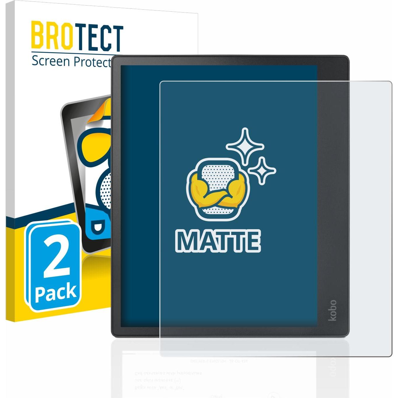 BROTECT Entspiegelungs-Schutzfolie Displayschutz Matt, eReader Zubehör, Transparent