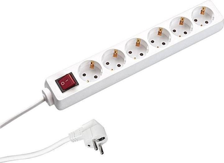 Actual product image Bachmann Power strip SELLY (6x, CEE 7/3, 1.50 m)