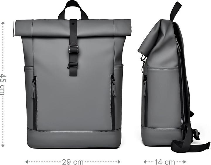 Actual product image Hermex Laptop backpack Roll-top backpack Roll-top backpack Roll-up backpack (15 l)