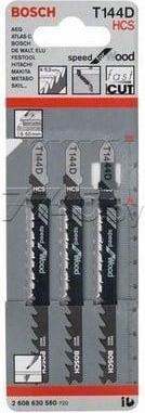 Produktbild Bosch Professional Zubehör Stichsägeblatt T 144 D Speed for Wood, 3er-Pack