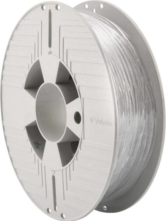 Actual product image Verbatim Durabio 500g Clear 2.85mm 3D Filament (PMMA, Carbon, 2.85 mm, 500 g, Transparent)