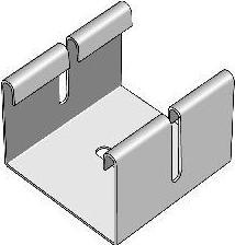 Actual product image Legrand LEG CM585180 Luminaire support SL 50 GS sendzimir galvanised according to DIN EN 10142