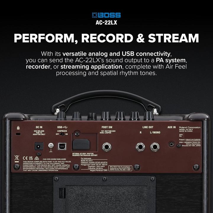 Produktbild BOSS (Electronics) AC-22LX Akustikverstärker (Gitarre, 10 W)