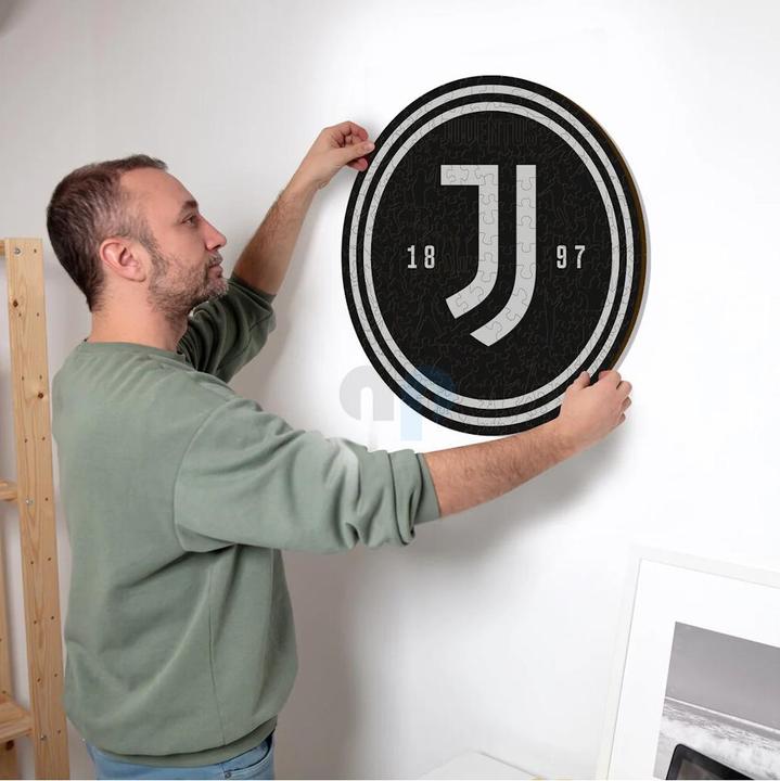 Immagine prodotto Iconic Juventus FC - Logo - Puzzle in Legno Taglia L (500 Pezzi) (500 pezzi)