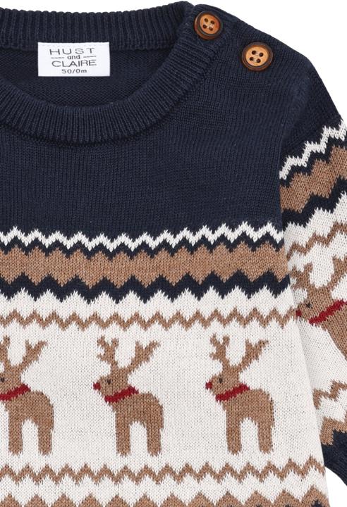 Produktbild Hust and Claire Baby Weihnachts Strampler (74)
