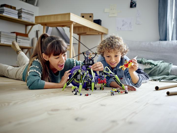 Actual product image LEGO Spider Queen Headquarters (80022, LEGO Rare Sets, LEGO Monkie Kid)