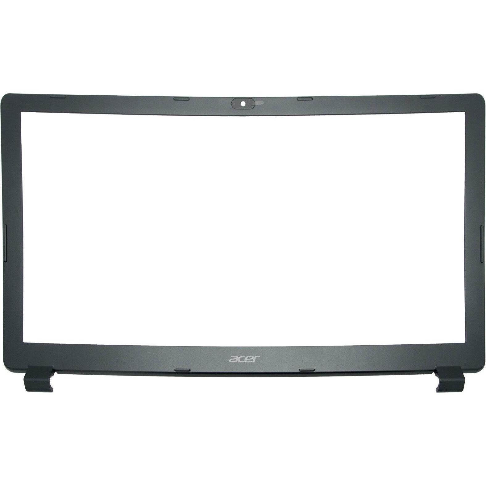 Acer COVER.LCD.BEZEL.DUAL.MIC, Notebook Ersatzteile, Schwarz