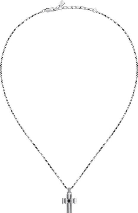 Immagine prodotto Morellato Collana da uomo in acciaio Cross Urban SABH28 (Acciaio inossidabile, 50 cm)