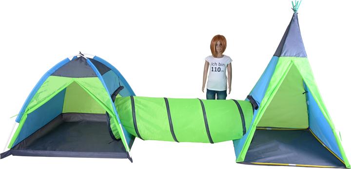 Immagine prodotto Knorrtoys Zeltstadt - "Zenovia green-blue"