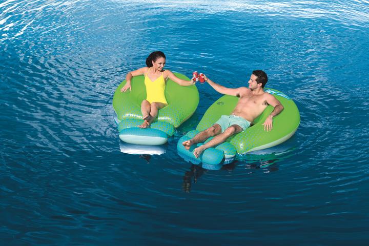 Actual product image Bestway Bathing island