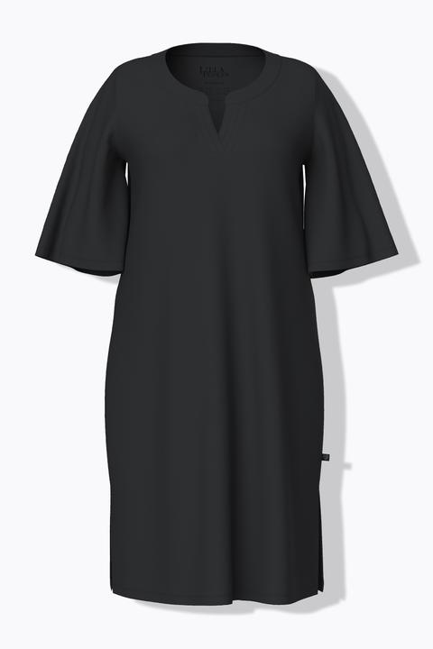 Immagine prodotto Ulla Popken Camicie da notte in confezione doppia con scollatura a tunica e mezze maniche svasate (50, 52)