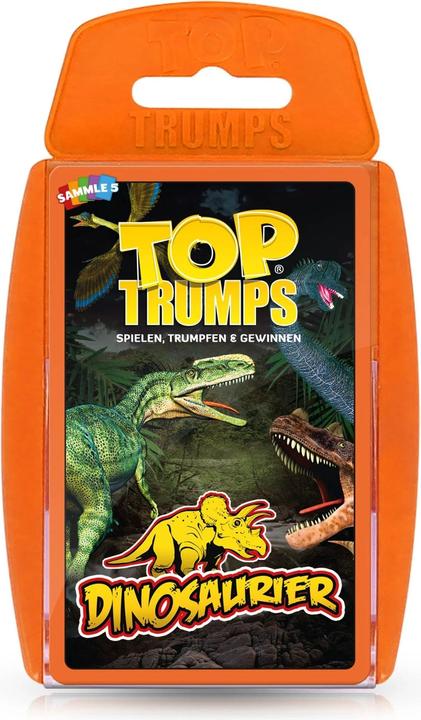 Produktbild Winning Moves WIN47148 - Top Trumps: Dinosaurier - Kartenspiel (DE), für 2+ Spieler, ab 8 Jahren (Deutsch, 2 Spieler)