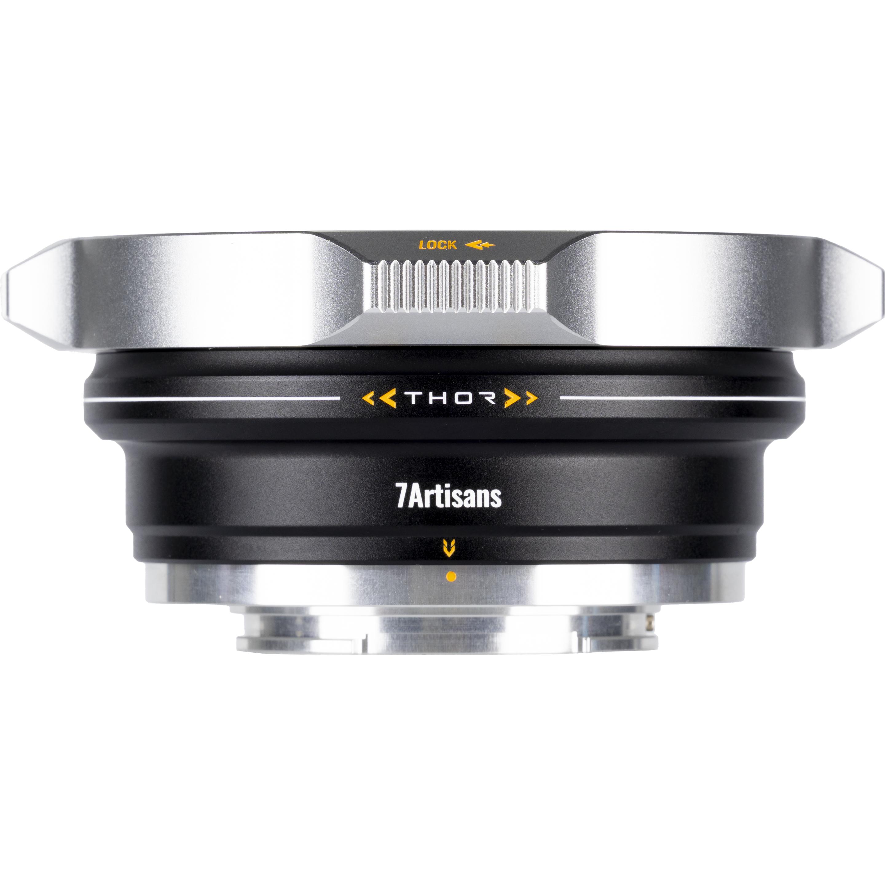 7artisans PL 4 In 1 Lens Adapter E/L/RF/Z Mount Silver, Adattatore per obiettivi, Argento