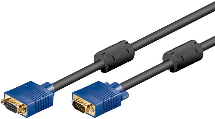 Produktbild Goobay Full HD SVGA Monitorverlängerung, vergoldet (3 m, VGA)