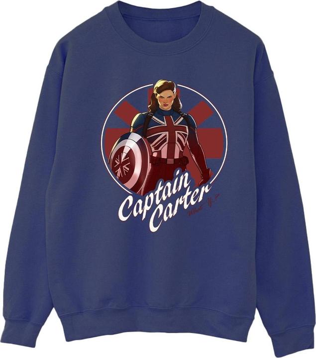 Image du produit - Sweat WHAT IF CAPTAIN CARTER - Femme (XXL)
