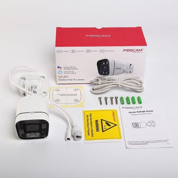 Actual product image Foscam V5EP V5EP (white) LAN IP surveillance camera 3072 x 1728 pixels (3072 x 1728 pixels)