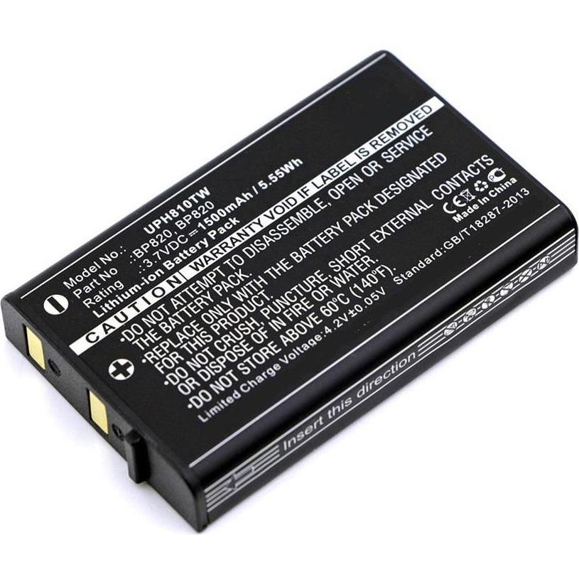 CoreParts Battery for Two Way Radio (1 Zellen, 1500 mAh), Notebook Akku, Schwarz