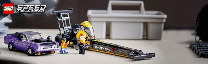 Actual product image LEGO Speed Champions 76904 Mopar Dodge and Dodge Challenger (76904, LEGO Speed Champions)